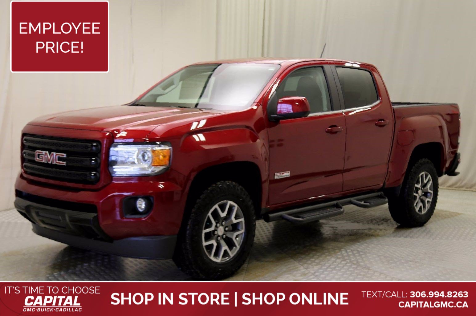 New 2020 GMC Canyon 4WD All Terrain with Leather 4WD Crew Cab Pickup w