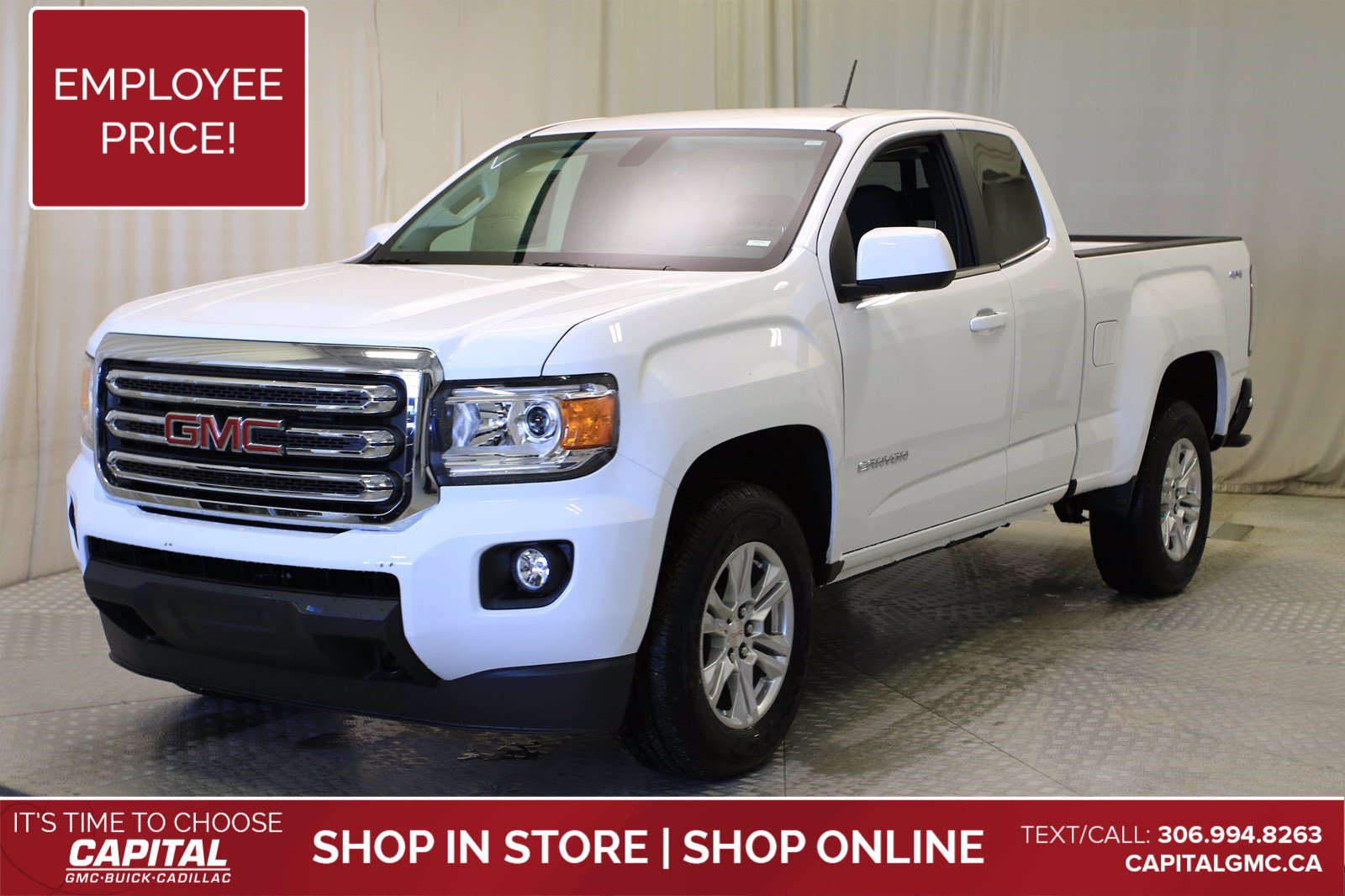 New 2020 GMC Canyon 4WD SLE 4WD Extended Cab Pickup w/ 6’2 truck box