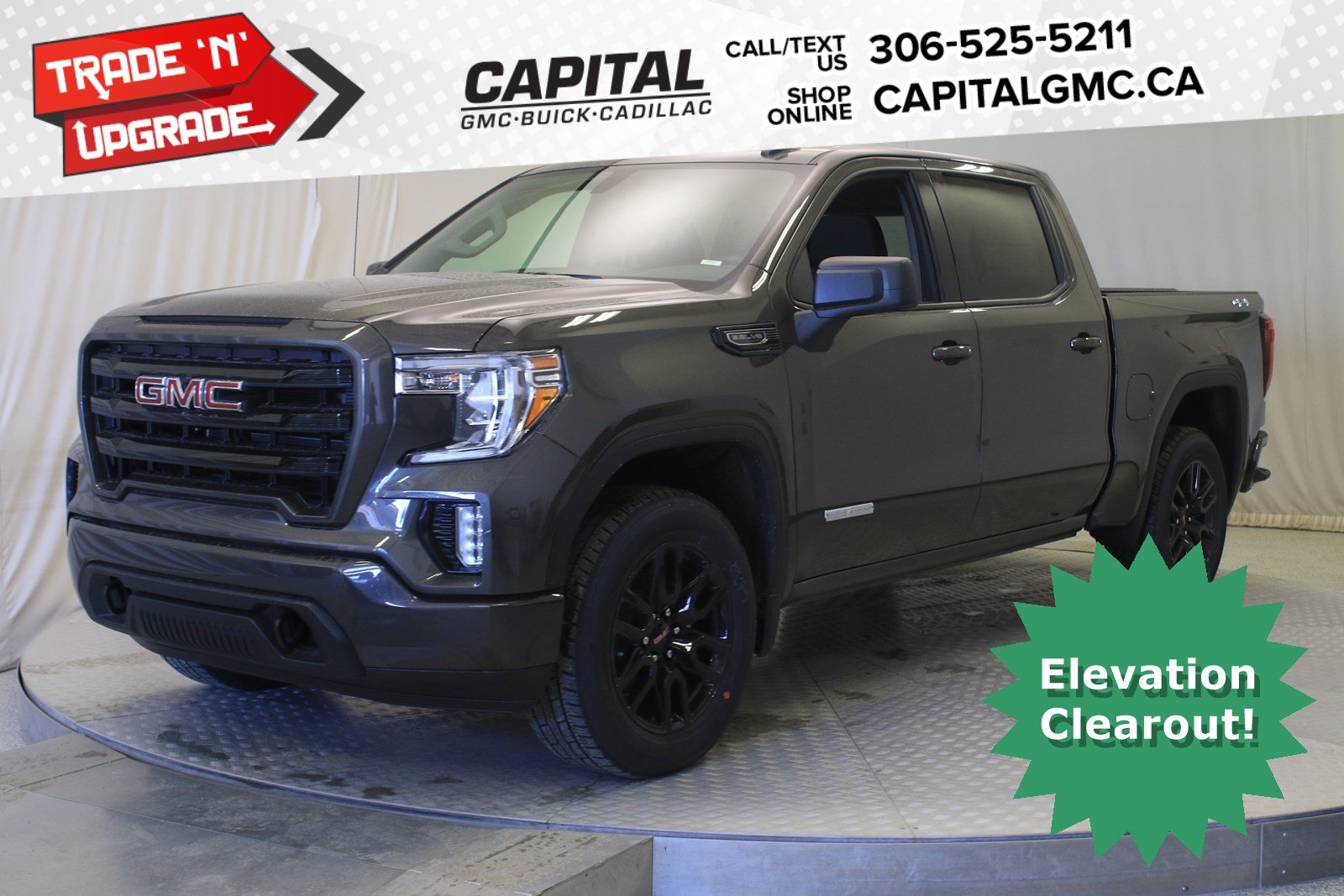 New 2019 Gmc Sierra 1500 Elevation 4wd Crew Cab Pickup