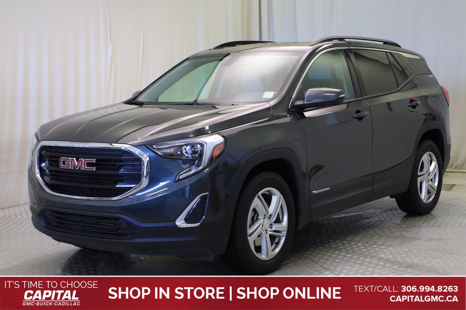 Certified Pre-Owned 2019 GMC Terrain SLE AWD*SUNROOF*NAV* AWD SUV